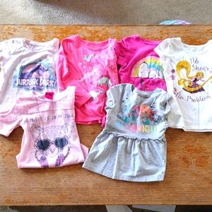 Girl's shirt lot